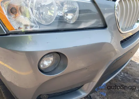 2013 BMW X3 xDrive28I from USA, damaged, VIN 5UXWX9C50D0A17020